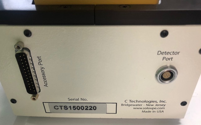 Agilent Cary 60 UV-VIS spectrophotometer SoloVPE