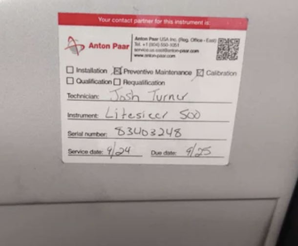 Anton Paar Litesizer 500